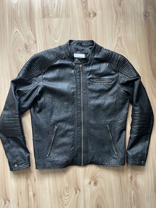 JACK & JONES Core  / мъжко кожено(естествена) яке L