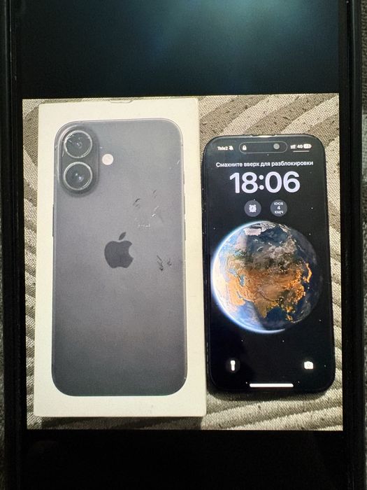 Айфон 16. 128гб. Акум 100.