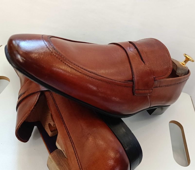 Pantofi loafer 42 42.5 premium Ted Baker London NOI piele naturala