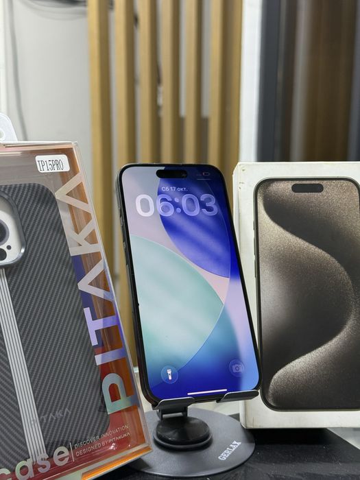 iPhone 15 Pro в идеальном состоянии