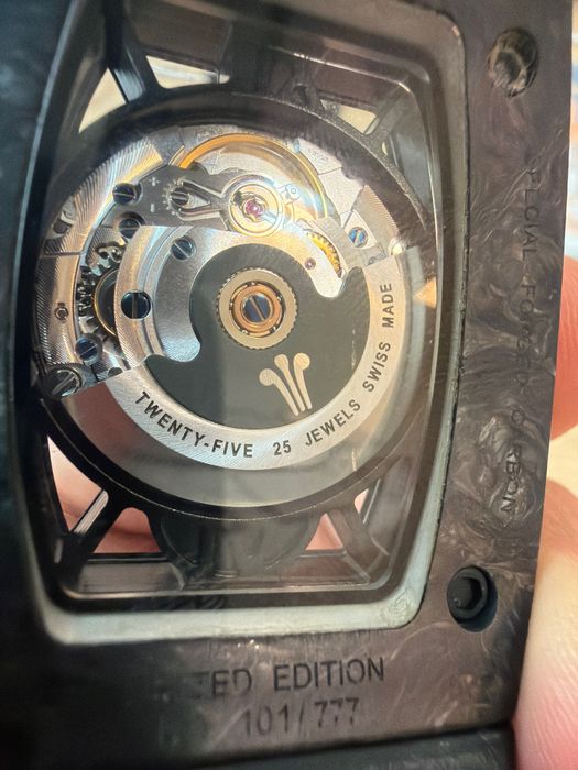 карбон швейцарские часы Cimier