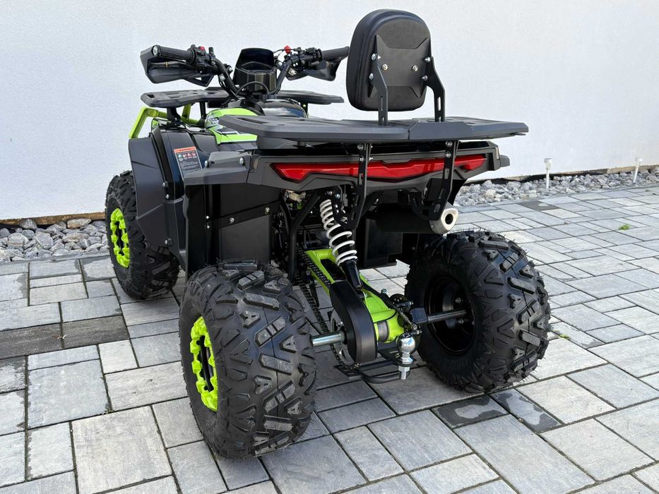 Atv 125cc RockRider 8" automat 4T benzina negru/verde