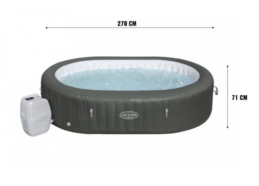 НОВО Суперлуксозно надуваемо джакузи  Mauritius  2.70м-1.80м