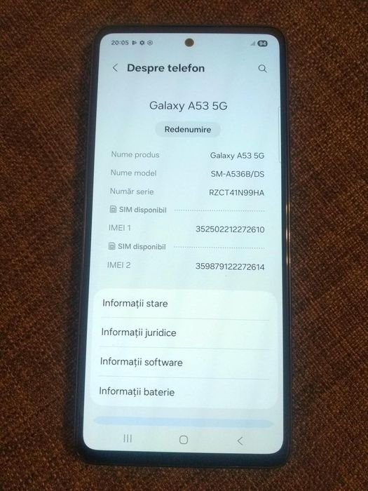 Samsung A53 5G/Samsung S22