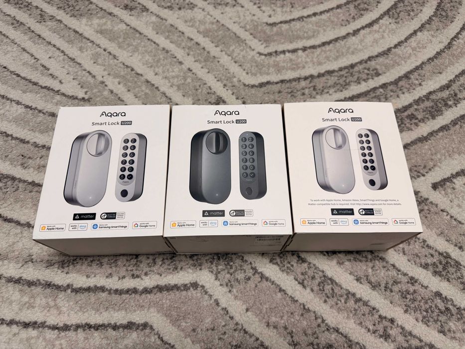 Aqara Smart Lock U200 – NOI, SIGILATE (Apple HomeKey, Matter, Thread)
