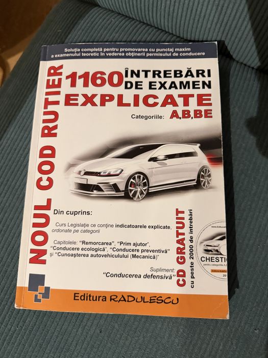 Vand carte cod rutier 2017