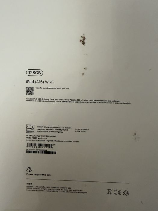 Продаи İpad (A16)  128 gb