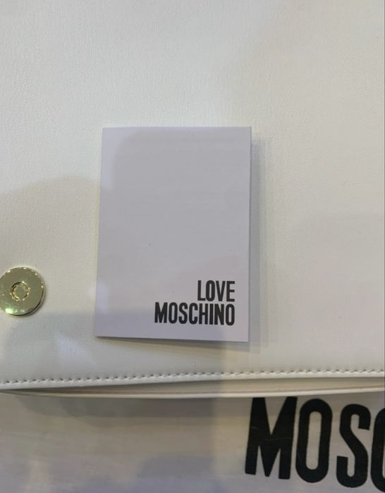 geanta moschino alba