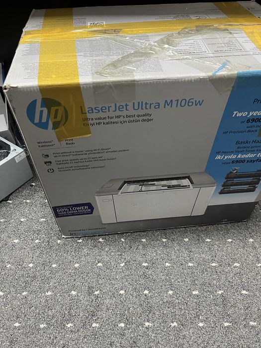 Принтер почти новый hp laserjet m106w