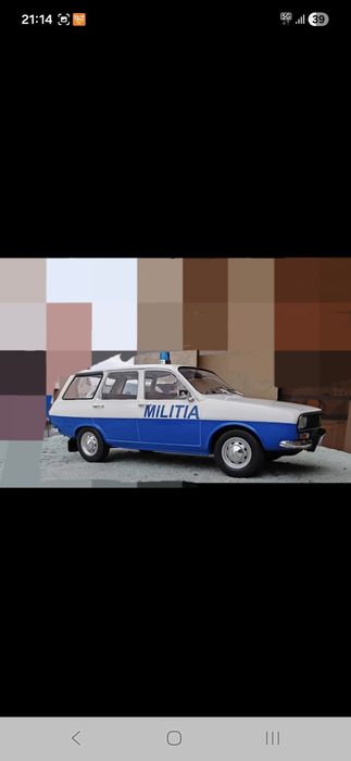 Macheta Dacia break Militia scara 1.24