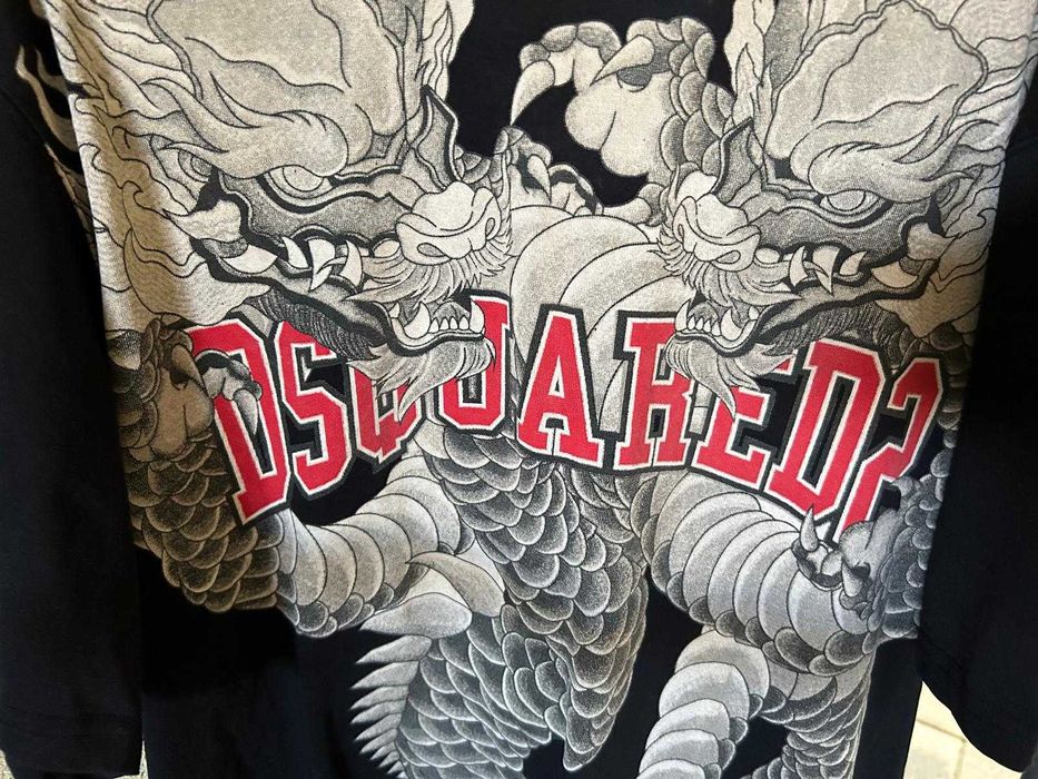 Tricou Dsquared japanese tatto