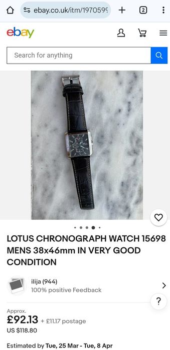 LOTUS Chronograph