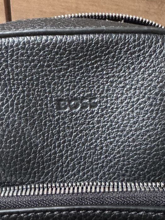 Рюкзак BOSS кожаный оригинал