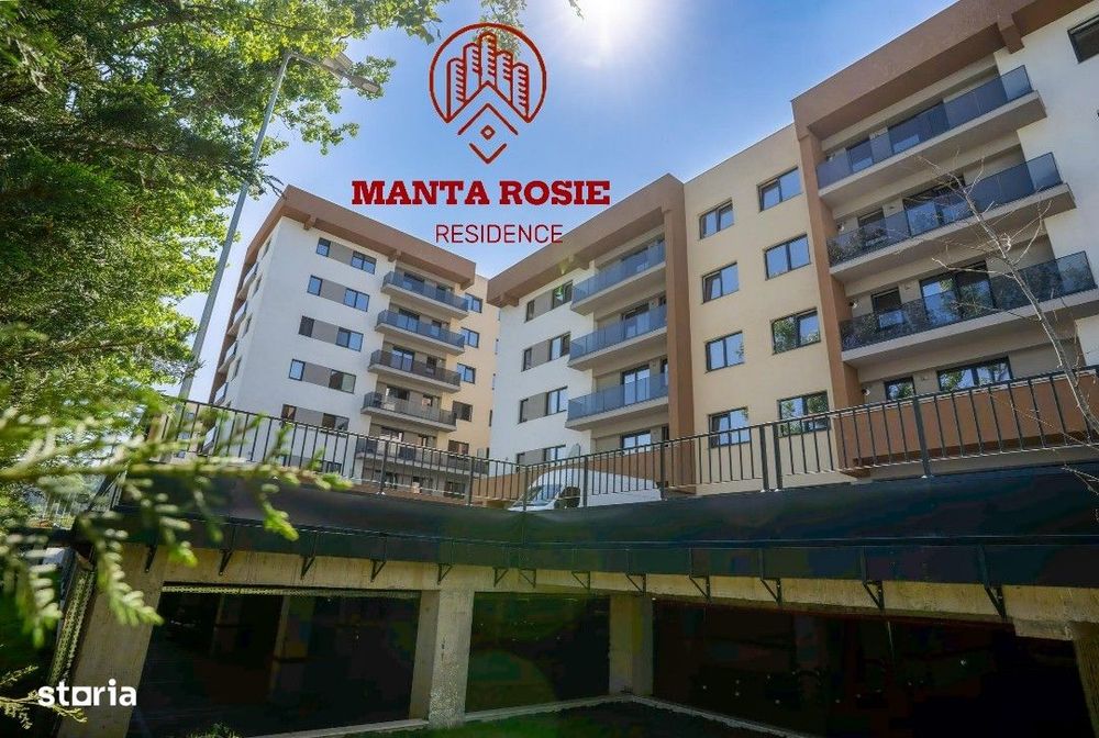 Ap 2 camere, etaj 1, INTABULAT,  Manta Rosie Residence