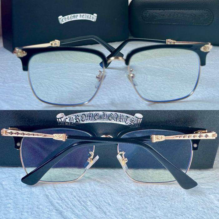 Очила за компютър Диоптрични рамки прозрачни слънчеви chrome hearts