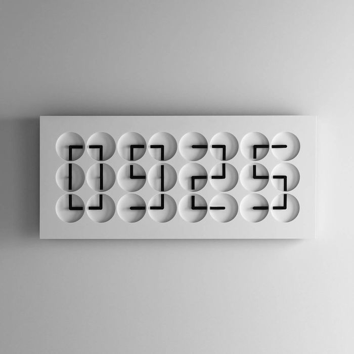 настенные модные часы