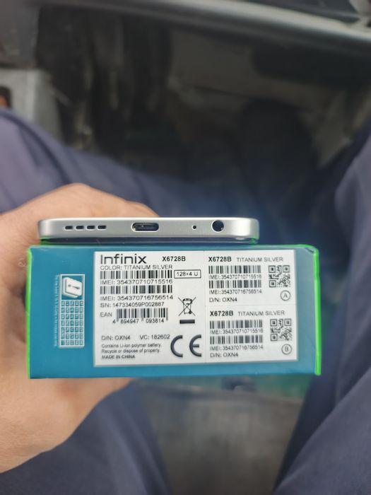 Yangi telefon  Infinix hot 60i