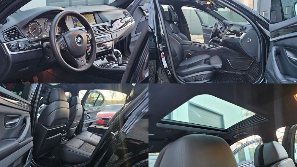 BMW 520d F10 M Paket 2012 184 CP Automat Trapa Scaune Comfort Camera
