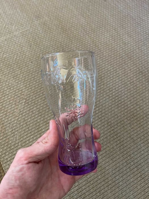 Чаши Кока Кола 6 бр - Виолетов цвят