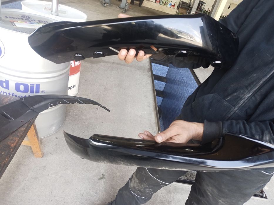 Губа (сплиттер) переднего бампера