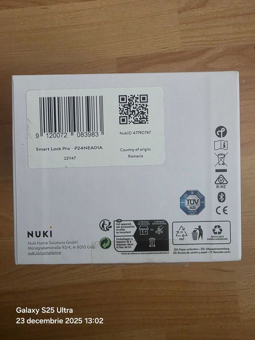 Incuietoare Inteligenta Nuki Smart Lock Pro 5.0