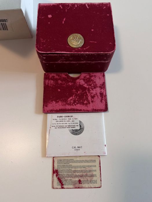 Omega De Vile  full box ca. 861