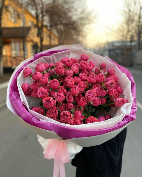 Пионы Кустовые розы Гортензии