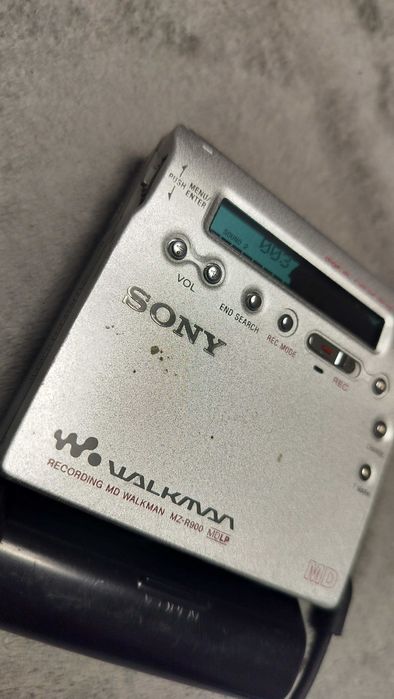 Sony Minidisc Player Recorder Walkman MZ-R900 MD Mini Disc - Mouse -