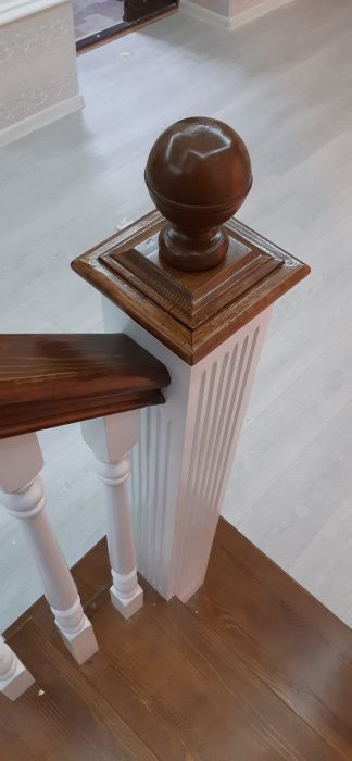 Деревянные лестницы Yog'ochdan zinalar