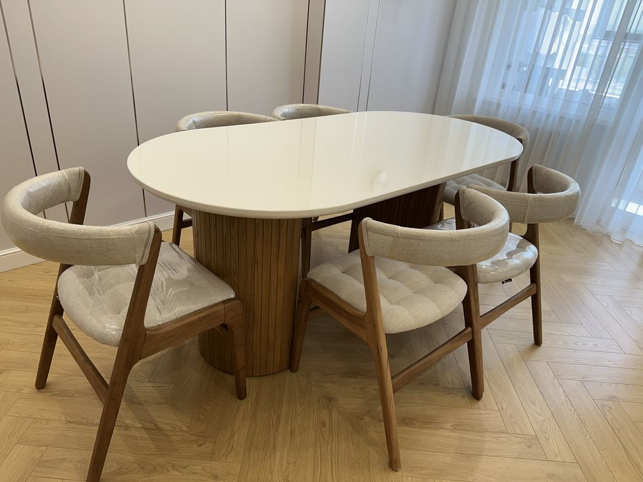 Стол с 6 стулья. В идеал состоянии