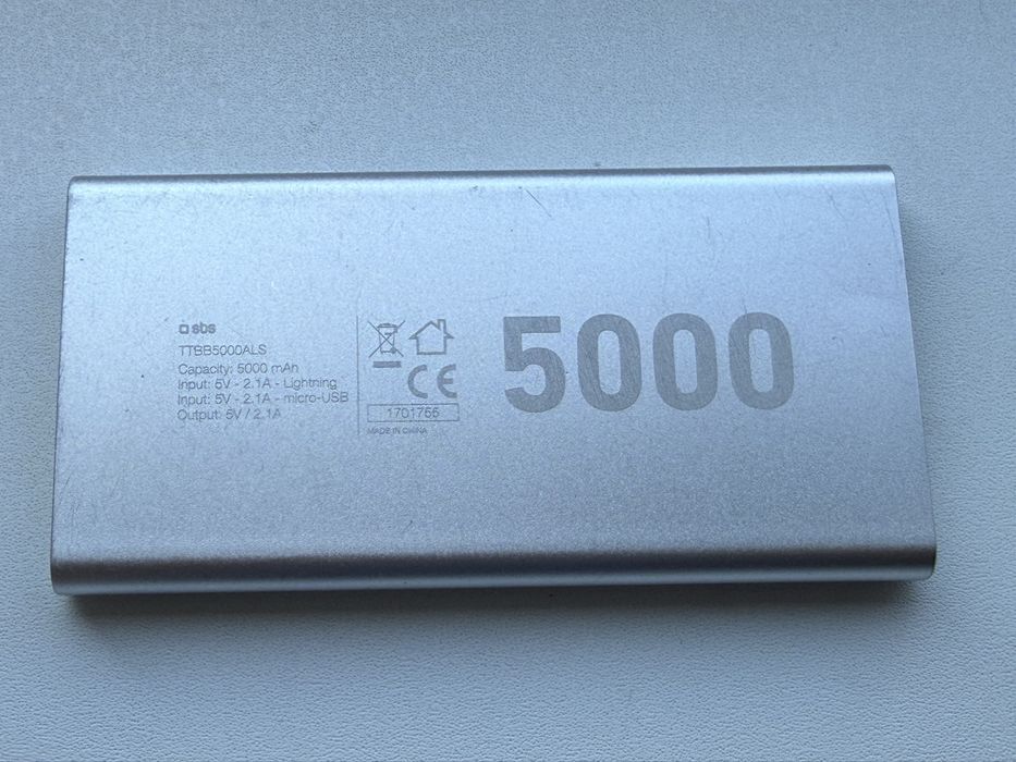 SBS Power Bank 5000 mAh TTBB5000ALS