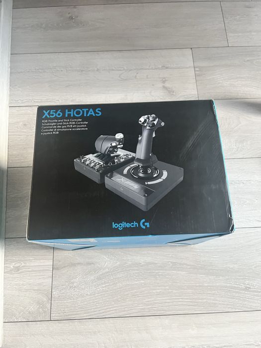 Joystick Logitech X56 Hotas, Negru