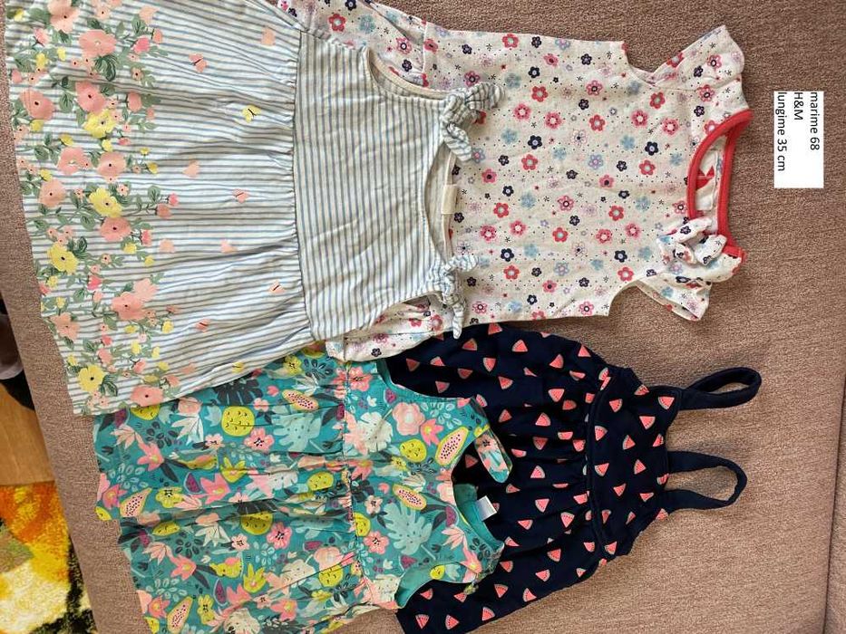 Lot rochie bebe copii marime 62 sau 68 name it C&A craciun