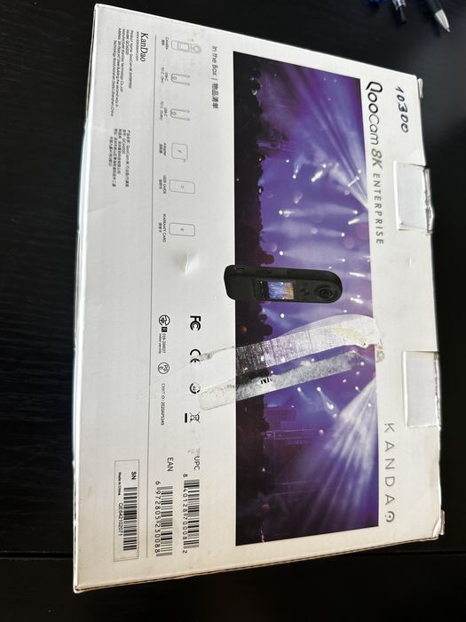 Kandao QooCam 8K Enterprise In-camera 8K 30fps 360 Live