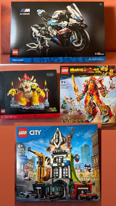 LEGO City – Turnul din City piese- Sigilat-1941 Piese-Retras din productie -Sigilat-