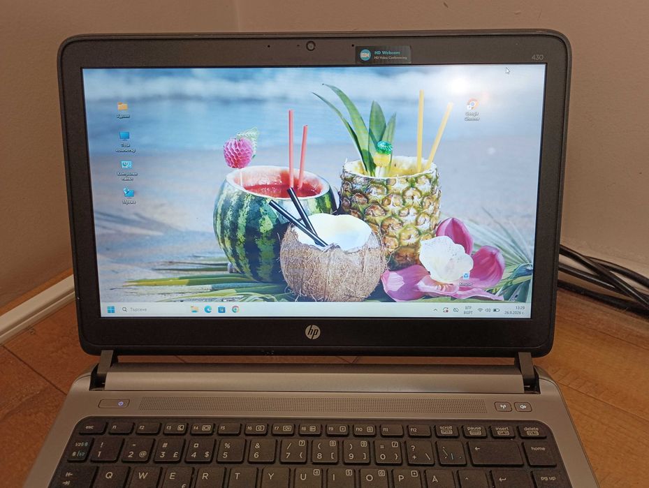 Лаптоп HP ProBook 430  i3-4005U 8GB RAM  256GB SSD  нова батерия 13,3"