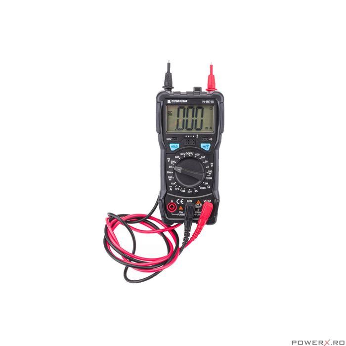Multimetru digital universal, aparat de masura 10A 600V, Powermat