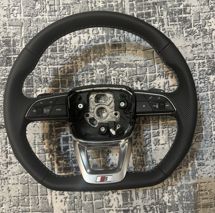 Volan piele Audi S-line tesit Q5 Q7 Q8 A5 A6 A7 nou