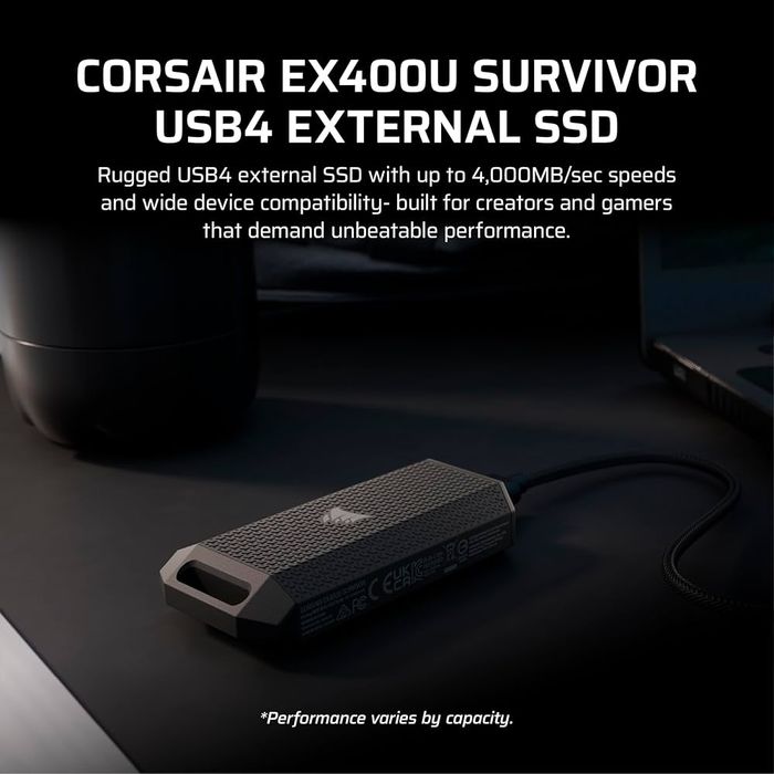 SSD Corsair ex 400 U Survivor series 2tb