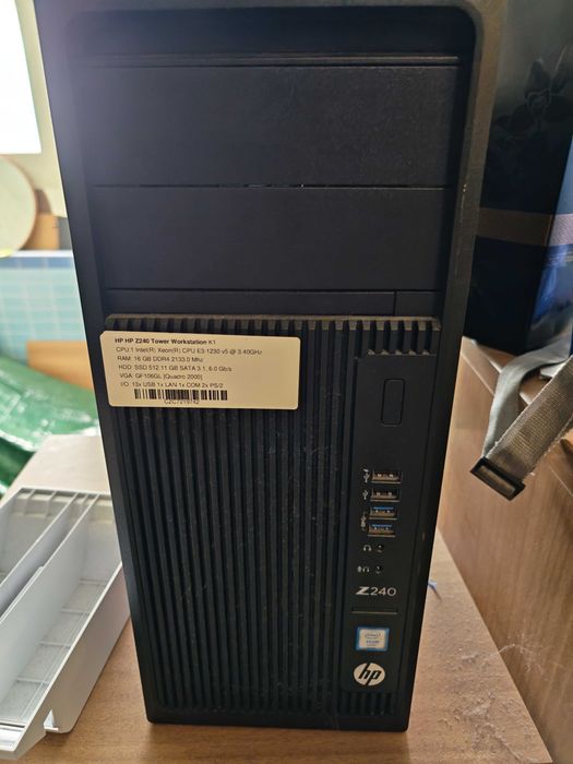 Работна станция HP Z240 Tower
