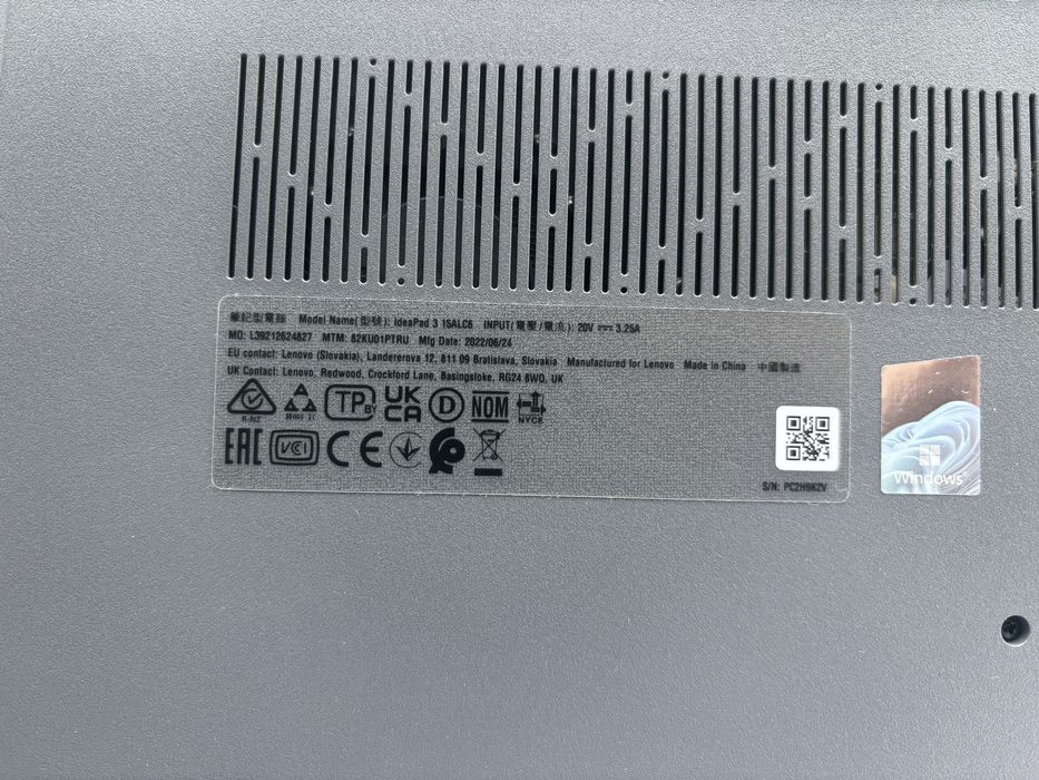 Продам ноутбук Lenovo Ideapad 3