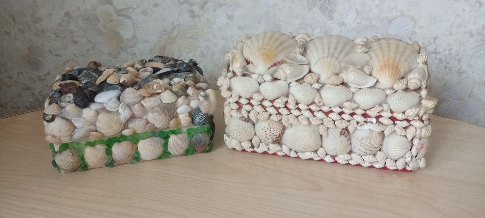 Шкатулка ракушки