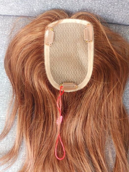 Естествена коса топер за оредяла коса