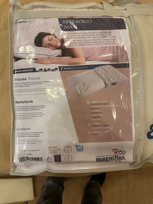 Възглавница Magniflex Abbraccio Maxi 72/42/15 cm