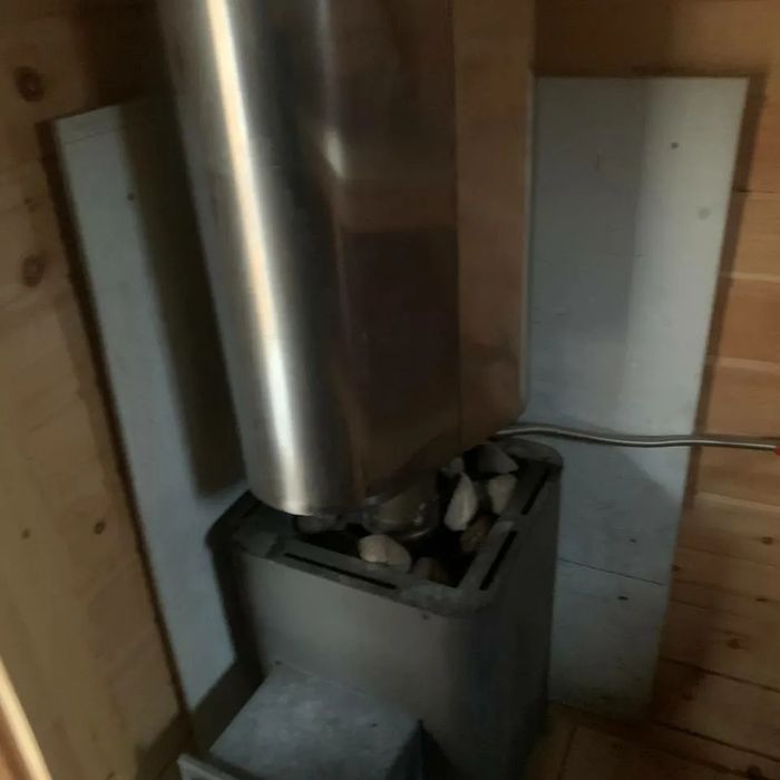 Русский сауна  бочка