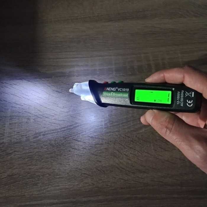 Детектор за напрежение и откриване на кабели, безконтактен фазомер