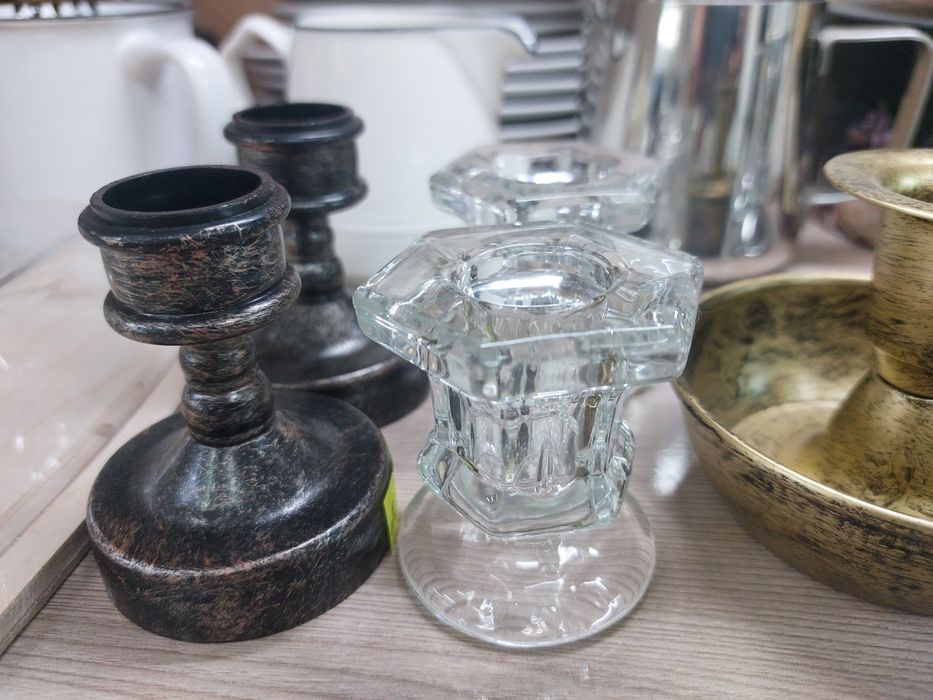 Подсвечники винтажные