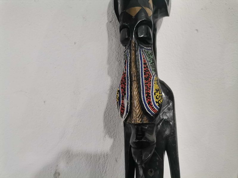 Африканска статуетка - Семейство