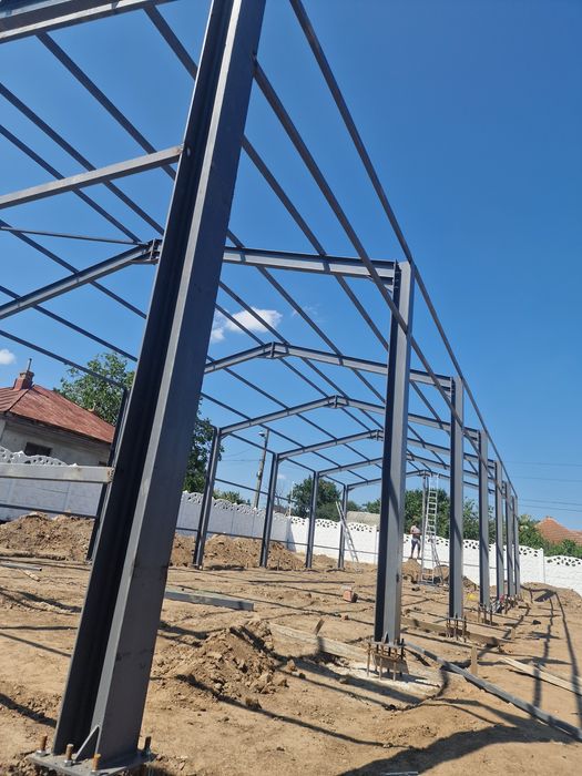 Vand structura metalica 8x24x4 metri.