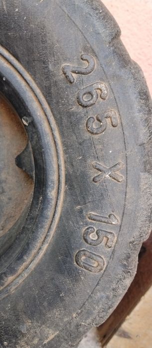 2 броя пластмасови колела 26/15см